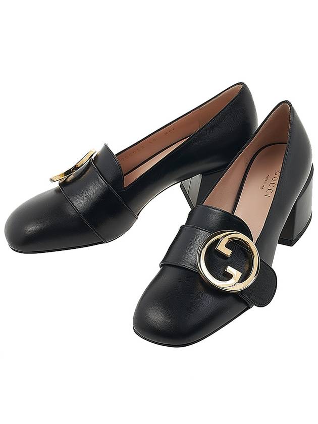 Women's Blondie Interlocking G Pumps Black - GUCCI - BALAAN.