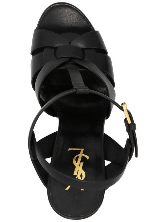 Classic Tribute 105 Sandal Heels Black - SAINT LAURENT - BALAAN 5