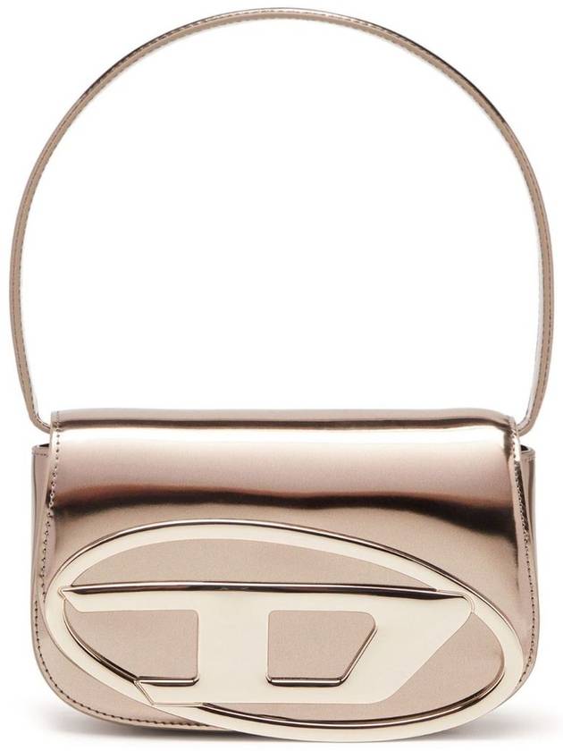 1DR Mirrored Leather Shoulder Bag Bronze - DIESEL - BALAAN 2