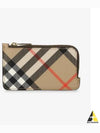 Check Zipper Top Card Case 8094278 - BURBERRY - BALAAN 2