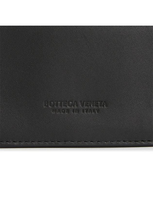 Intrecciato Folding Card Wallet Black - BOTTEGA VENETA - BALAAN 6