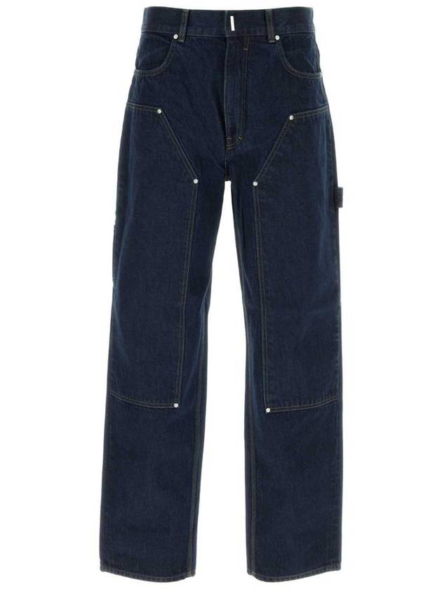 Carpenter Denim Jeans Indigo Blue - GIVENCHY - BALAAN 2