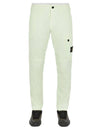 Wappen Patch Supima Cotton Cargo Straight Pants Sage Green - STONE ISLAND - BALAAN 1