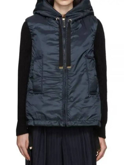 The Cube Greengi Waterproof Vest Midnight Blue - MAX MARA - BALAAN 2