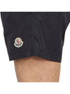 Moncler Logo Swim Shorts Night Blue - MONCLER - BALAAN 10