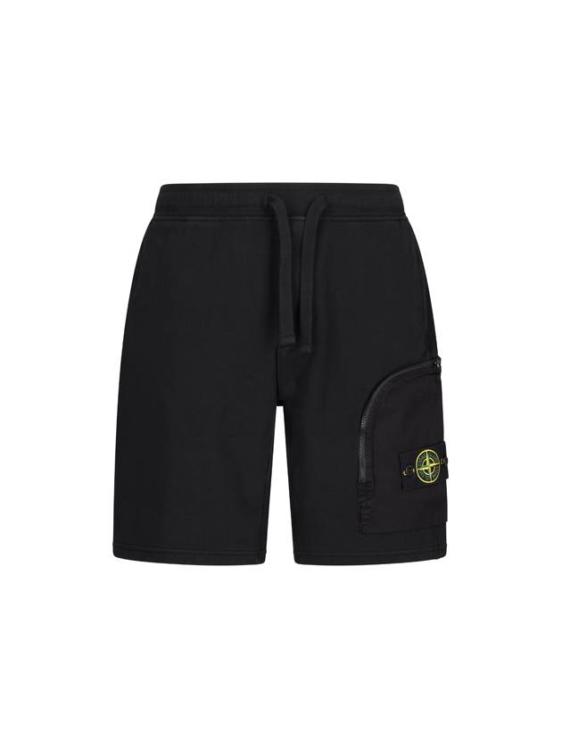 CARGO BERMUDA WITH POCKETS AND RIBS - STONE ISLAND - BALAAN 1