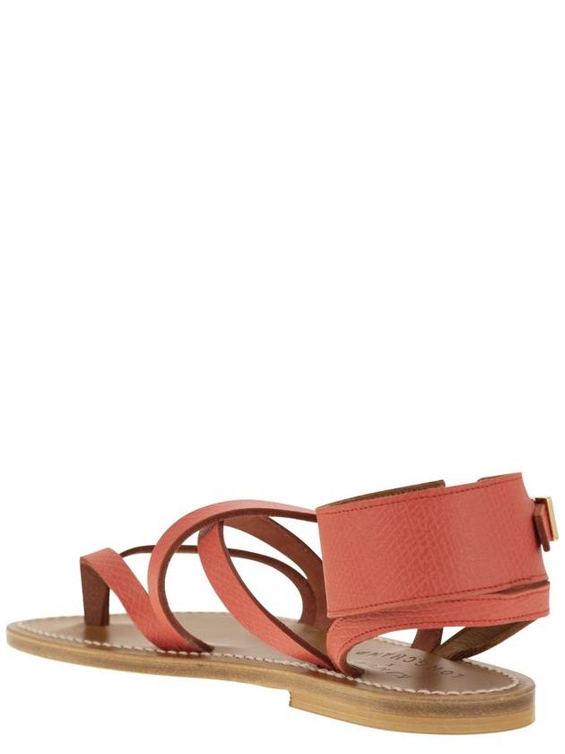 Sandals 70315LKA 218 STRAWBERRY - LONGCHAMP - BALAAN 4