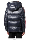 Men's Dinceer Hooded Down Short Padded Navy - MONCLER - BALAAN.