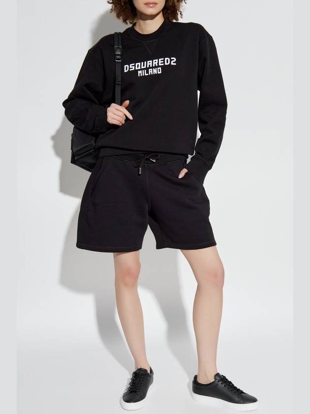 Dsquared2 Sweatshirt With Print, Women's, Black - DSQUARED2 - BALAAN 2