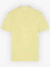 Fox Head Patch Cotton Polo Shirt Yellow - MAISON KITSUNE - BALAAN 3