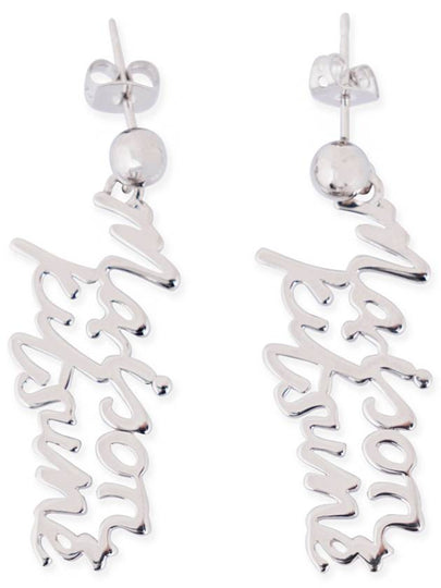 24SS Earrings MW06607AP0007 P900 SILVER - MAISON KITSUNE - BALAAN 2