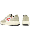 Running Sole Suede Low Top Sneakers Beige - GOLDEN GOOSE - BALAAN 8