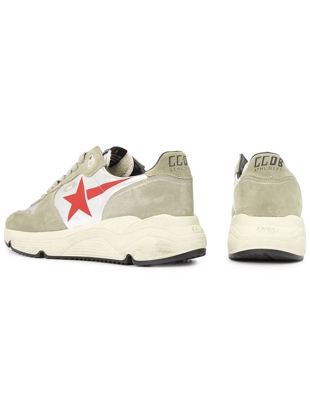 Running Sole Suede Low Top Sneakers Beige - GOLDEN GOOSE - BALAAN 8