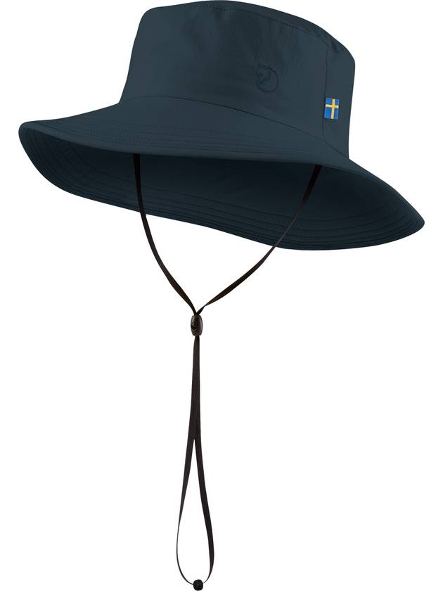 ABISKO SUN HAT DARK NAVY - FJALL RAVEN - BALAAN 1