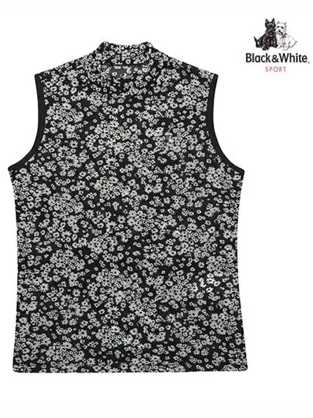 Espandi shirring sleeveless 9833LZPPNAVY - BLACK&WHITE - BALAAN 1