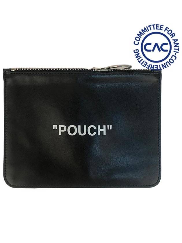 OMNF010E 18659010 Pouch Logo - OFF WHITE - BALAAN 1