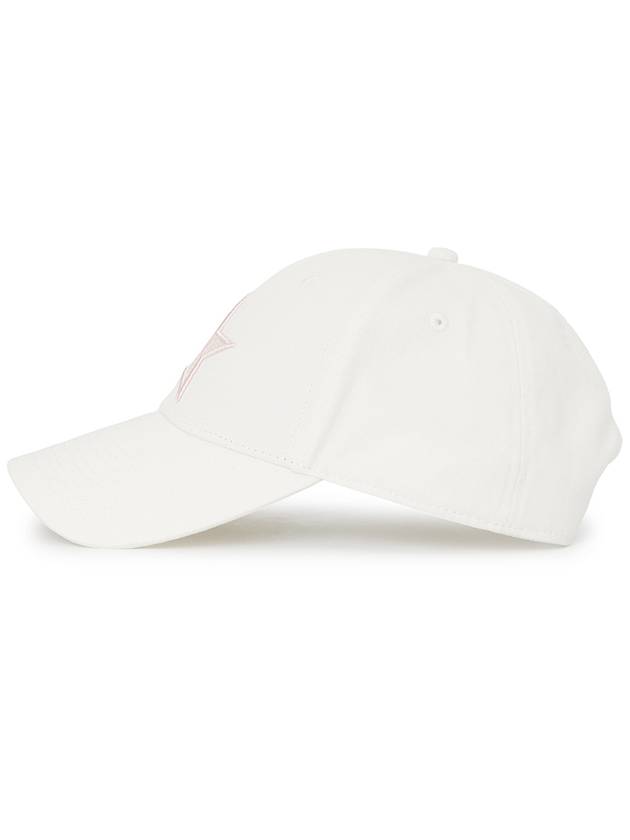 Star Papyrus Demos Ball Cap White Pink - GOLDEN GOOSE - BALAAN 4