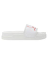 Logo Print Slipper White - CHRISTIAN LOUBOUTIN - BALAAN 1