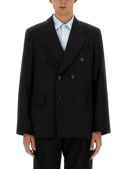 Unconstructed DB Blazer Jacket Black - OUR LEGACY - BALAAN 2