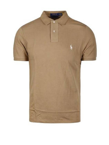 T-shirt 710536856379 cafe tan c8176 Marrone - POLO RALPH LAUREN - BALAAN 1