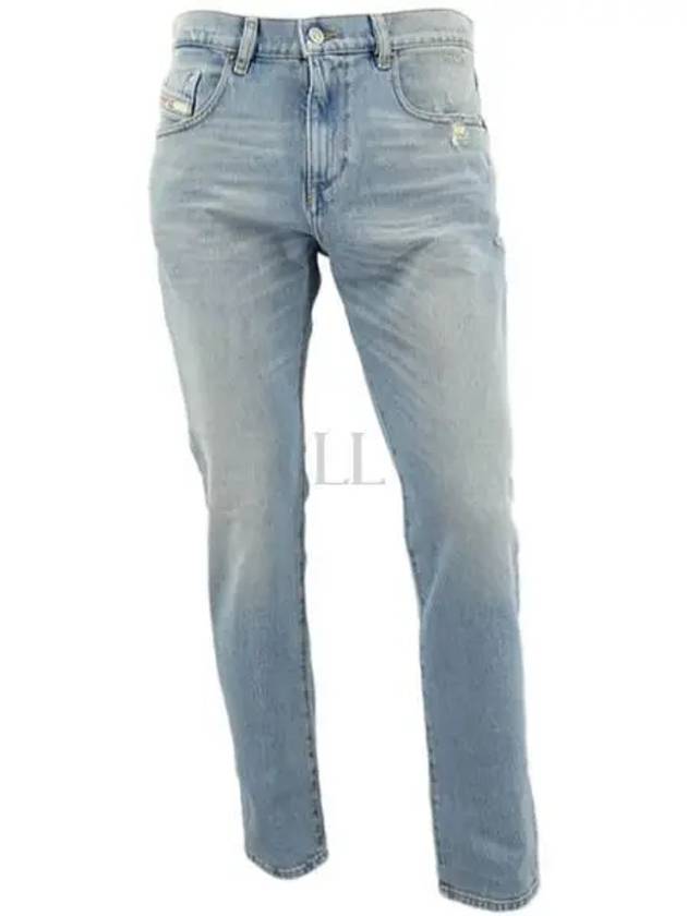 2019 D Strukt Slim Jeans Light Blue - DIESEL - BALAAN 2