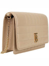 Lola Quilted Clutch Cross Bag Beige - BURBERRY - BALAAN 5