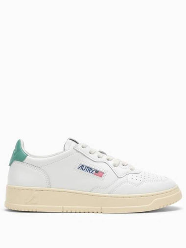 Medalist Green Tab Low Top Sneakers White - AUTRY - BALAAN 1