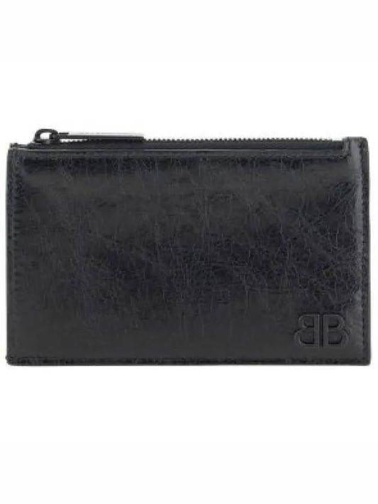 Monaco Long Coin Card Wallet Black - BALENCIAGA - BALAAN 2