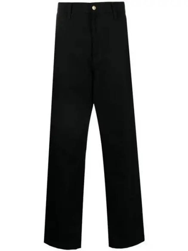 WIP I031497 Logo Patch Dearborn Single Knee Pants Black 1157382 - CARHARTT - BALAAN 1