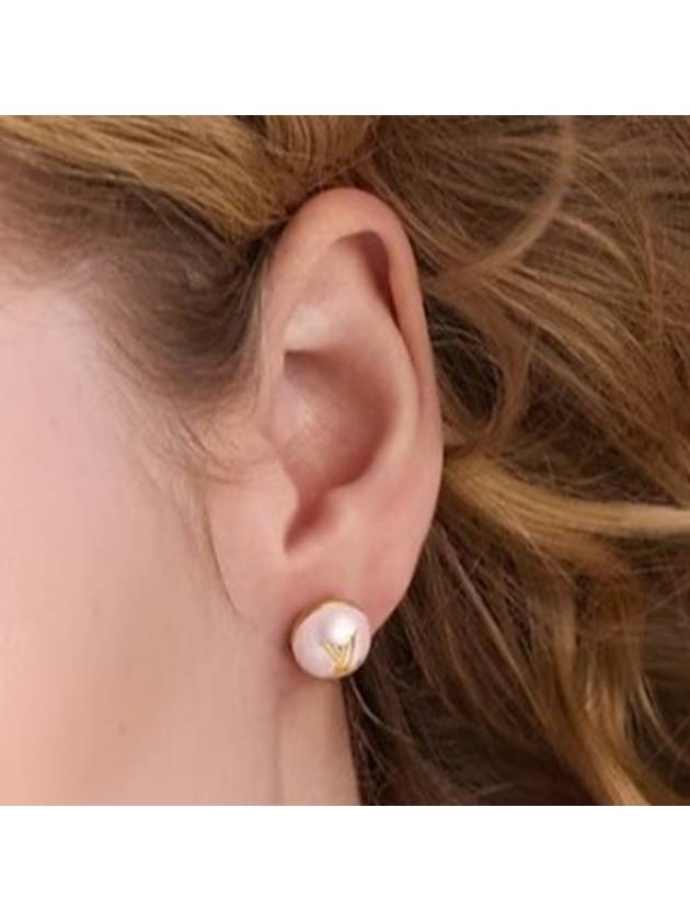 My Mix Pearl Earrings Pink - LOUIS VUITTON - BALAAN 5