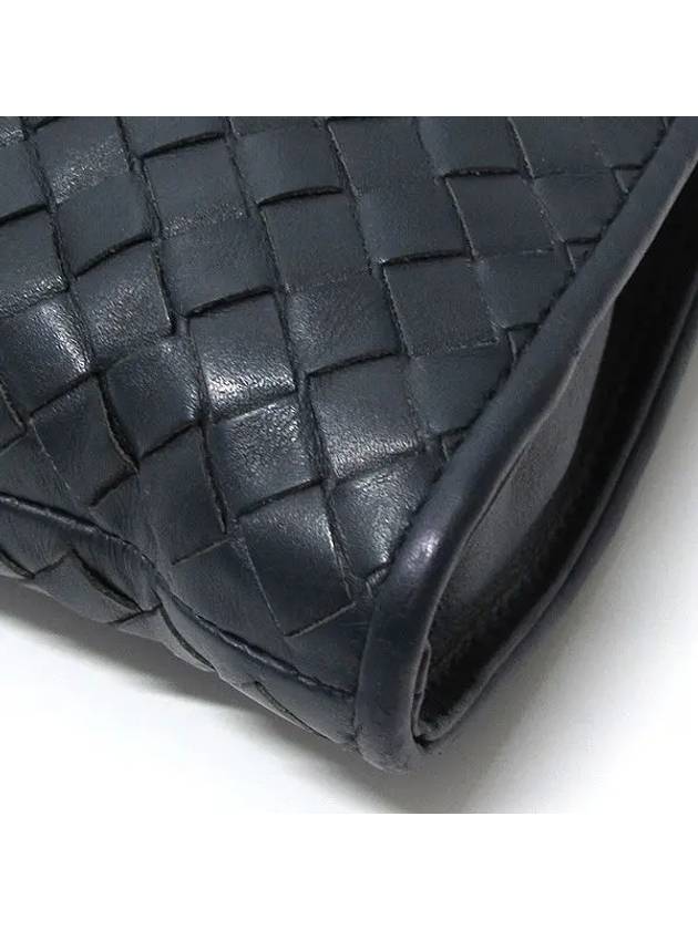 navy clutch bag - BOTTEGA VENETA - BALAAN 3