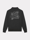 Constellation Embroidered Loose Cardigan Black - KENZO - BALAAN 3