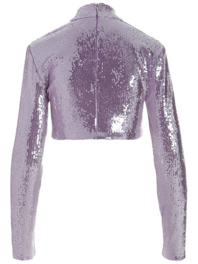 Rotate Birger Christensen Sequin Cropped Top - ROTATE - BALAAN 2