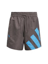 Anthony Edwards 1 Foundation Shorts Charcoal - ADIDAS - BALAAN 1