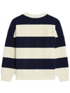 Logo Stripe Knit Top Ecru - CELINE - BALAAN 3