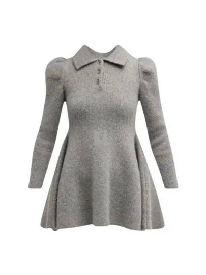 Cashmere Short Dress Grey - LOEWE - BALAAN 2