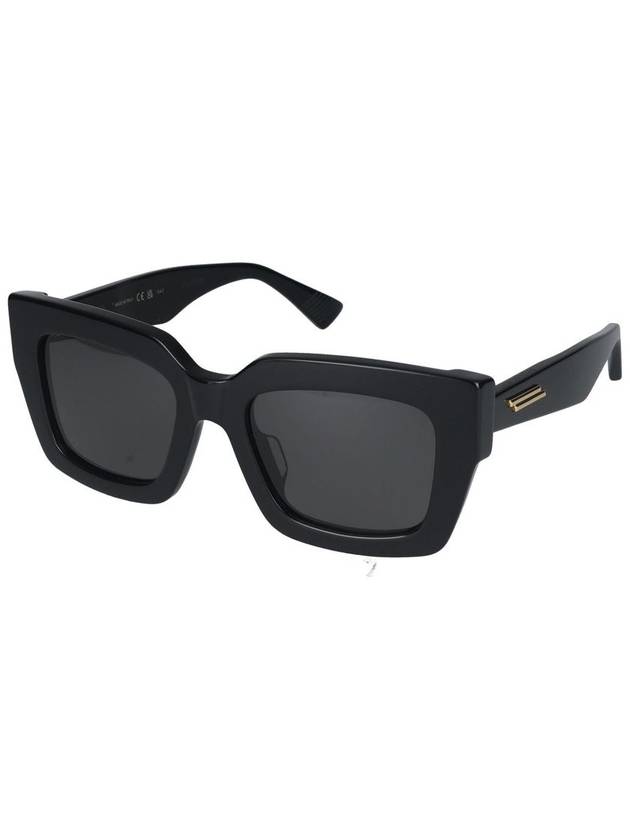 Bold Square Sunglasses Black - BOTTEGA VENETA - BALAAN 3