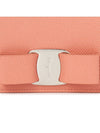 Vara Bow Gloss Flap Half Wallet Coral - SALVATORE FERRAGAMO - BALAAN 8