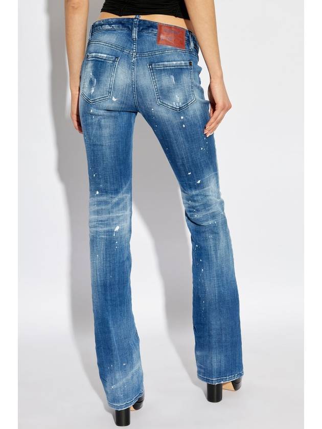 Dsquared2 Jeans Medium Waist Flare, Women's, Blue - DSQUARED2 - BALAAN 4