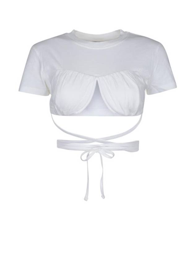 Shirt 231SH0341454 100 White - JACQUEMUS - BALAAN 1