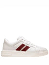 Moony Leather Low Top Sneakers White - BALLY - BALAAN 2