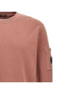 Brushed Emerized Fleece Lens Sweatshirt Cedar Wood - CP COMPANY - BALAAN 4