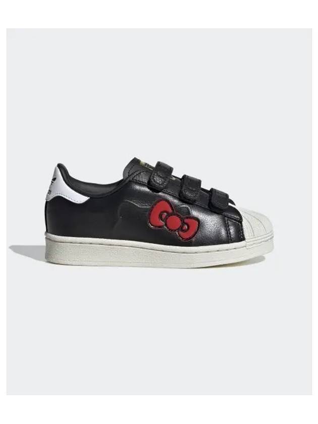 adidas KIDS Hello Kitty Superstar Core Black IG6996 - ADIDAS - BALAAN 1