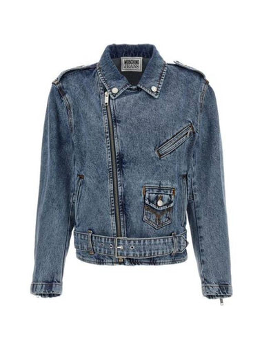 jacket J05098235 1281 blue - MOSCHINO - BALAAN 1