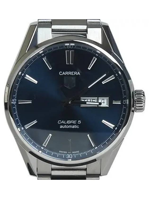 WAR201E BA0723 CARRERA Caliber5 Automatic Blue 41MM Day Date Men s Watch 2 - TAG HEUER - BALAAN 1