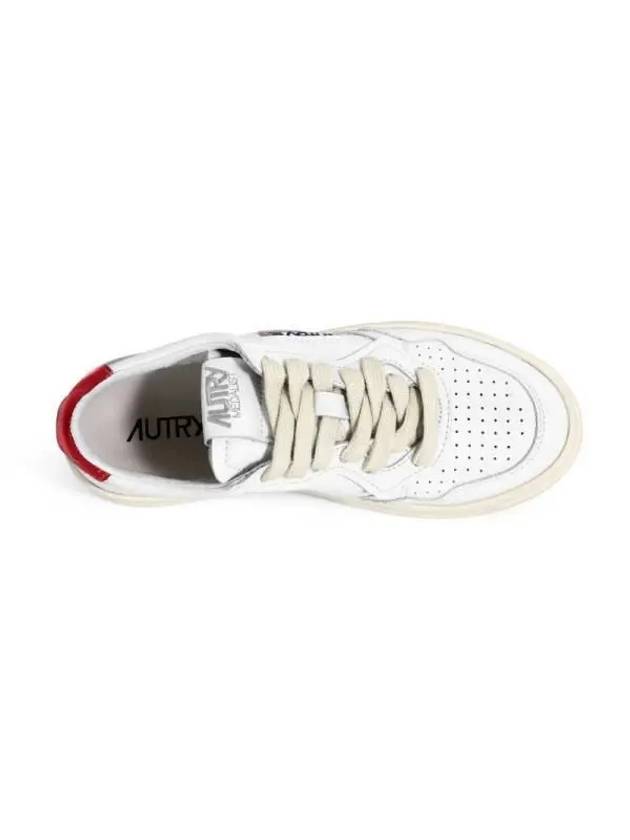 Action Red Tab Low Top Sneakers White - AUTRY - BALAAN 4