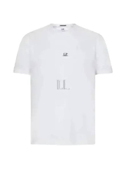 30/1 Jersey Logo Short Sleeve T-Shirt White - CP COMPANY - BALAAN 2