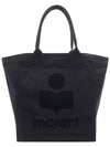 Yenky Logo Tote Bag Black - ISABEL MARANT - BALAAN 2