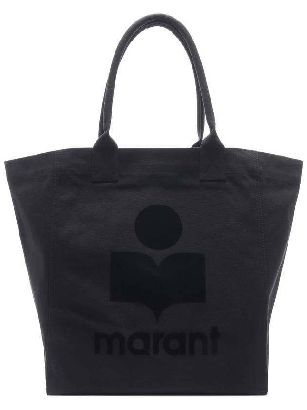 Yenky Logo Tote Bag Black - ISABEL MARANT - BALAAN 3