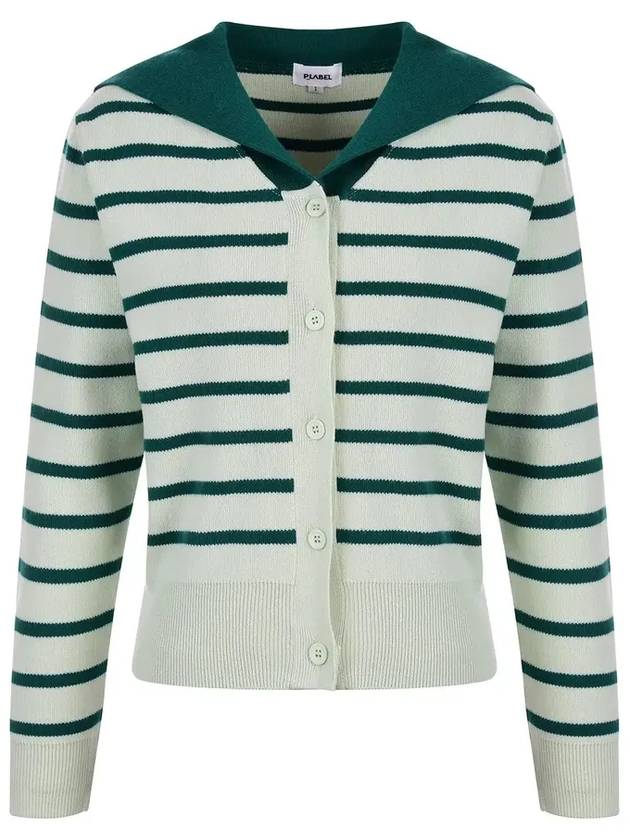 Sailor collar striped cardigan MK3AD304 - P_LABEL - BALAAN 10